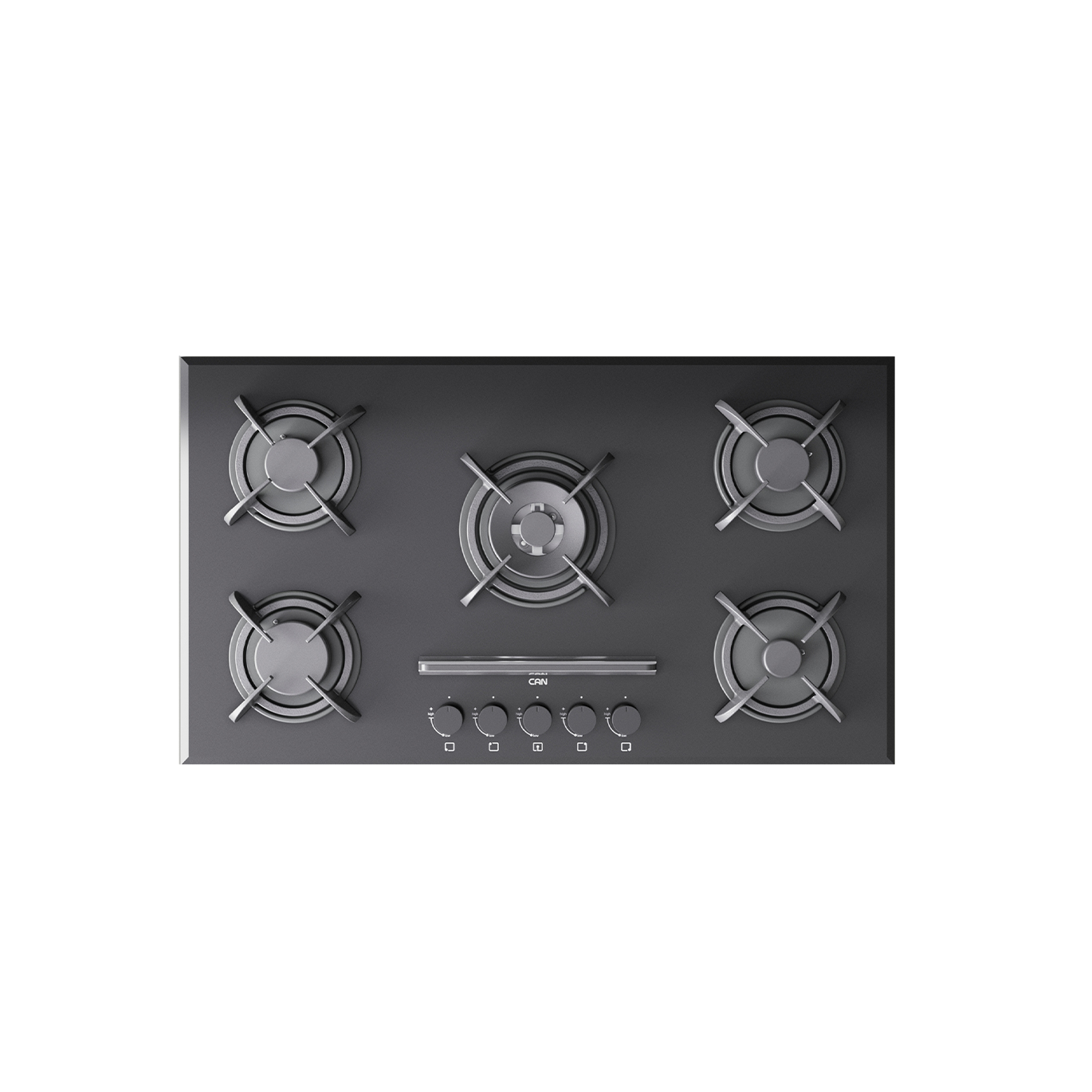 گاز رومیزی CG8505 TOP اجاق گاز شیشه ای رومیزی کن CG8505 مشکی - تصویر 1